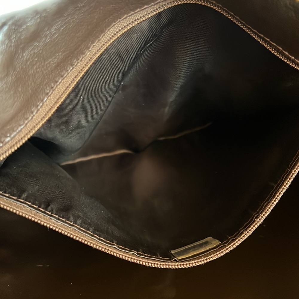 CHANEL brown lamb skin camera bag - Picture 13 of 16